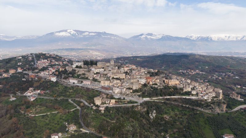 panorama con monte San Giovanni Campano